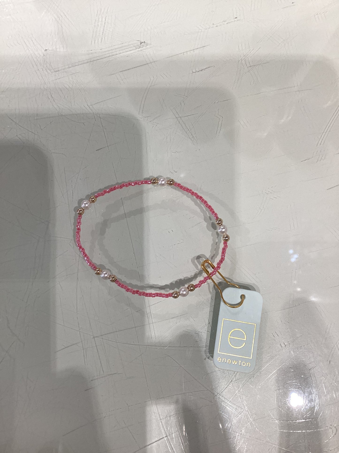 Enewton Hope Purpose Pearl Bracelet - Pink Champagne