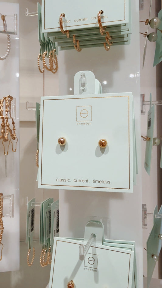 Enewton Classic 6mm Ball Stud - Gold