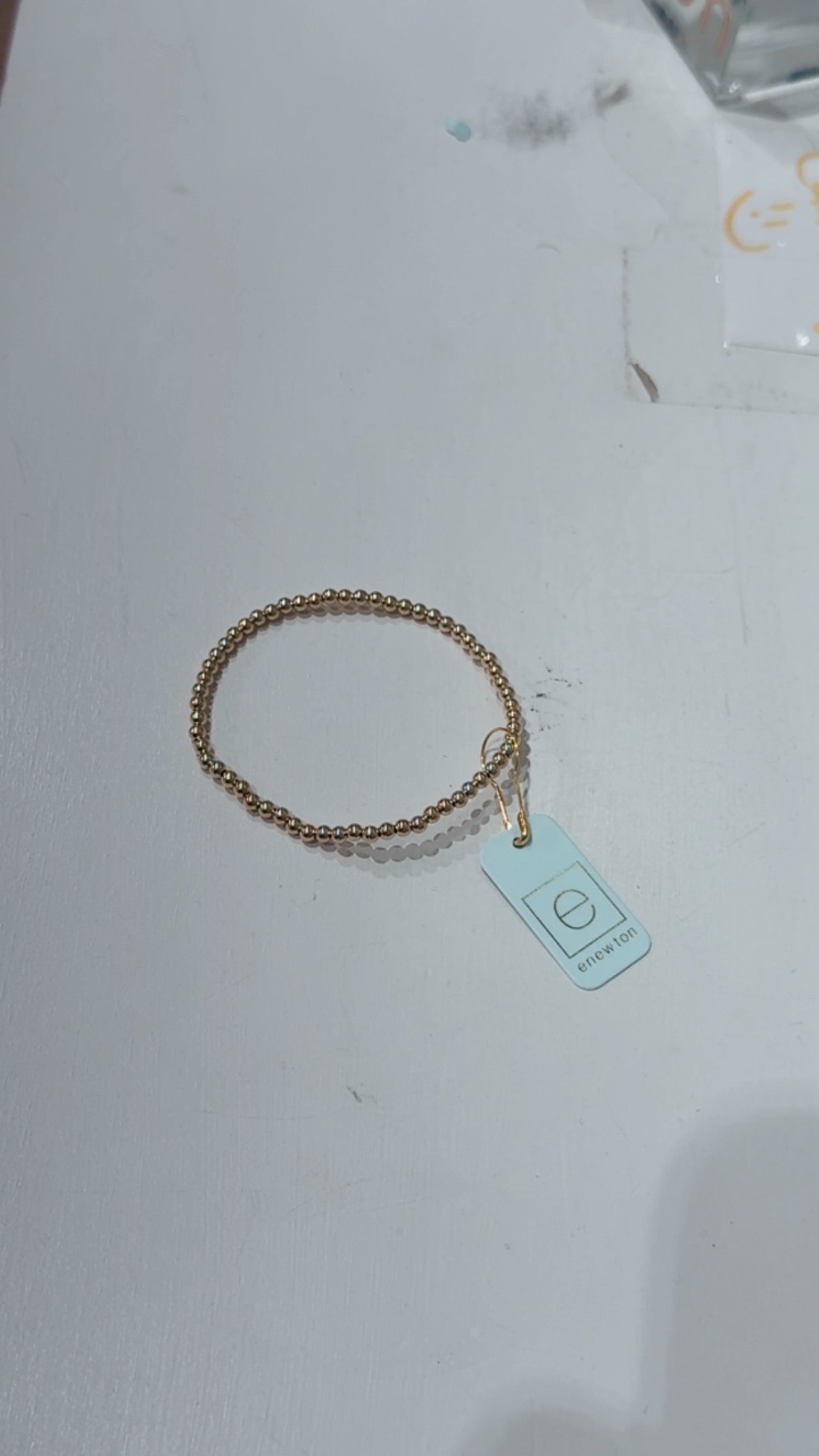 Classic Gold 3mm Bead Bracelet