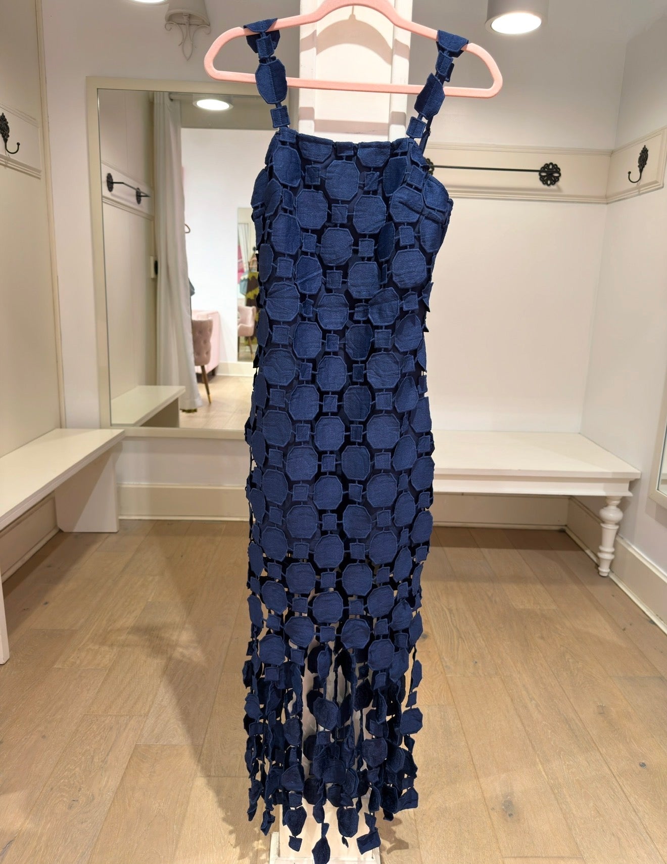 The Morgan Dress in Navy