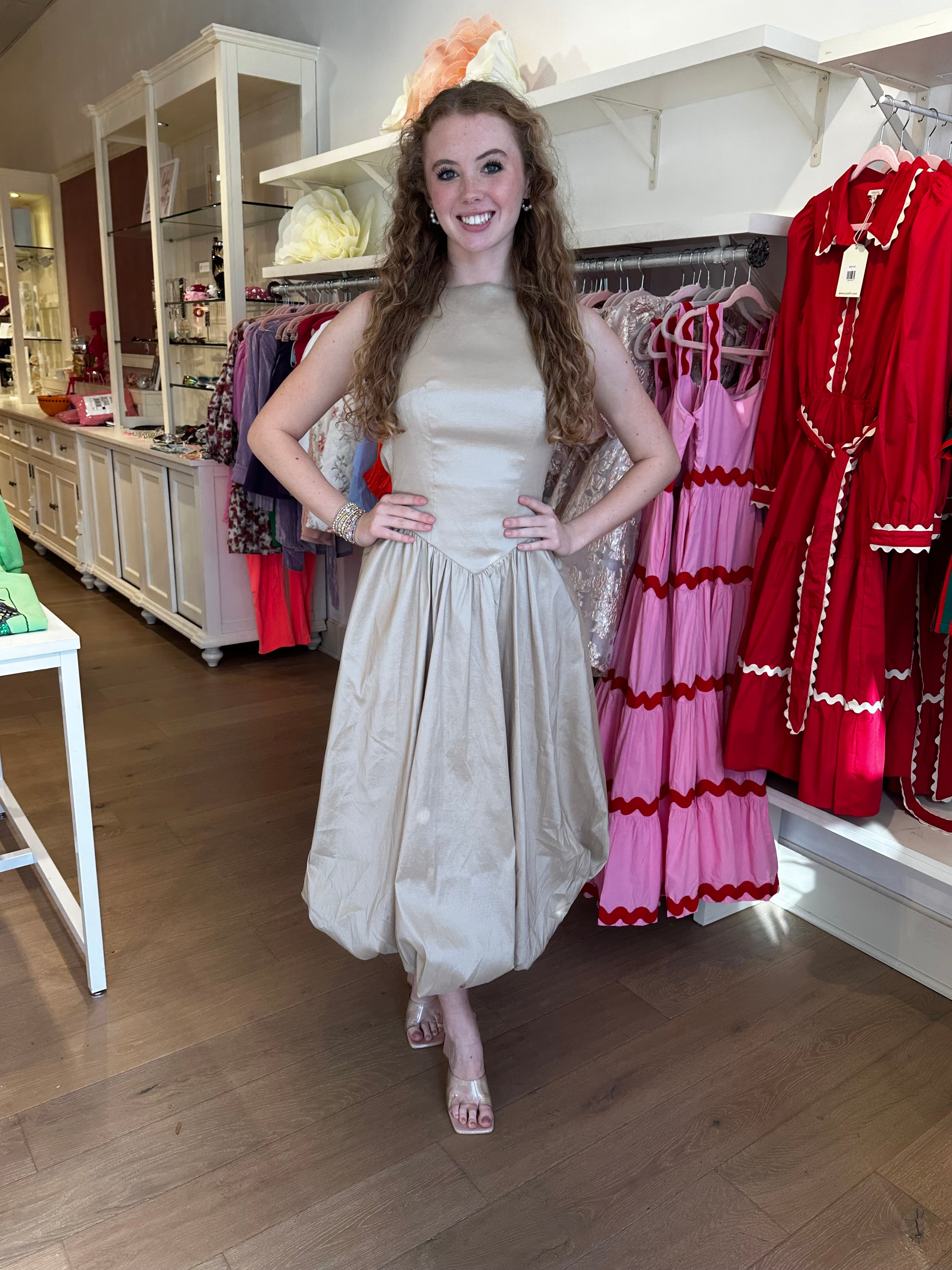 The Maggie Dress – Cobalt main image 1