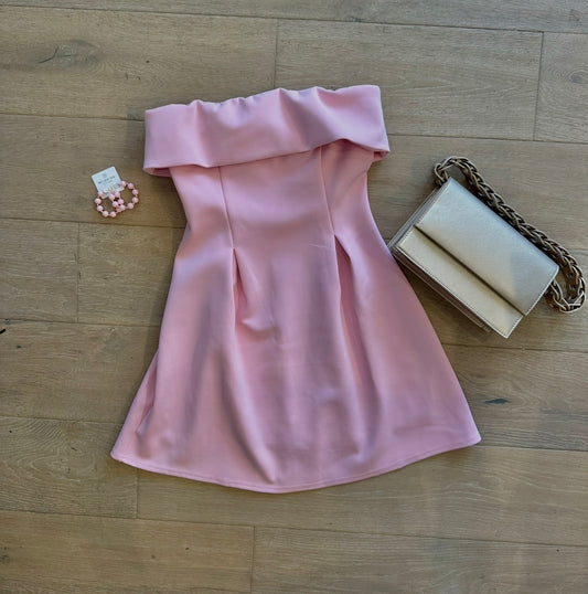 The Brylee Dress in pink