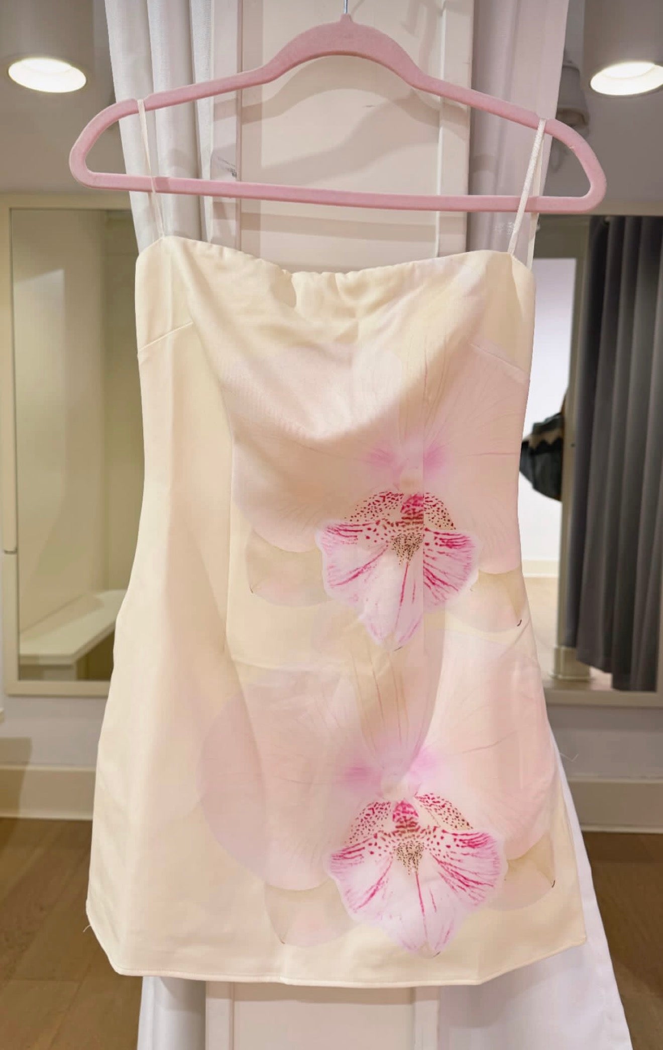 The Delta Dress in Pale Yellow/Pink
