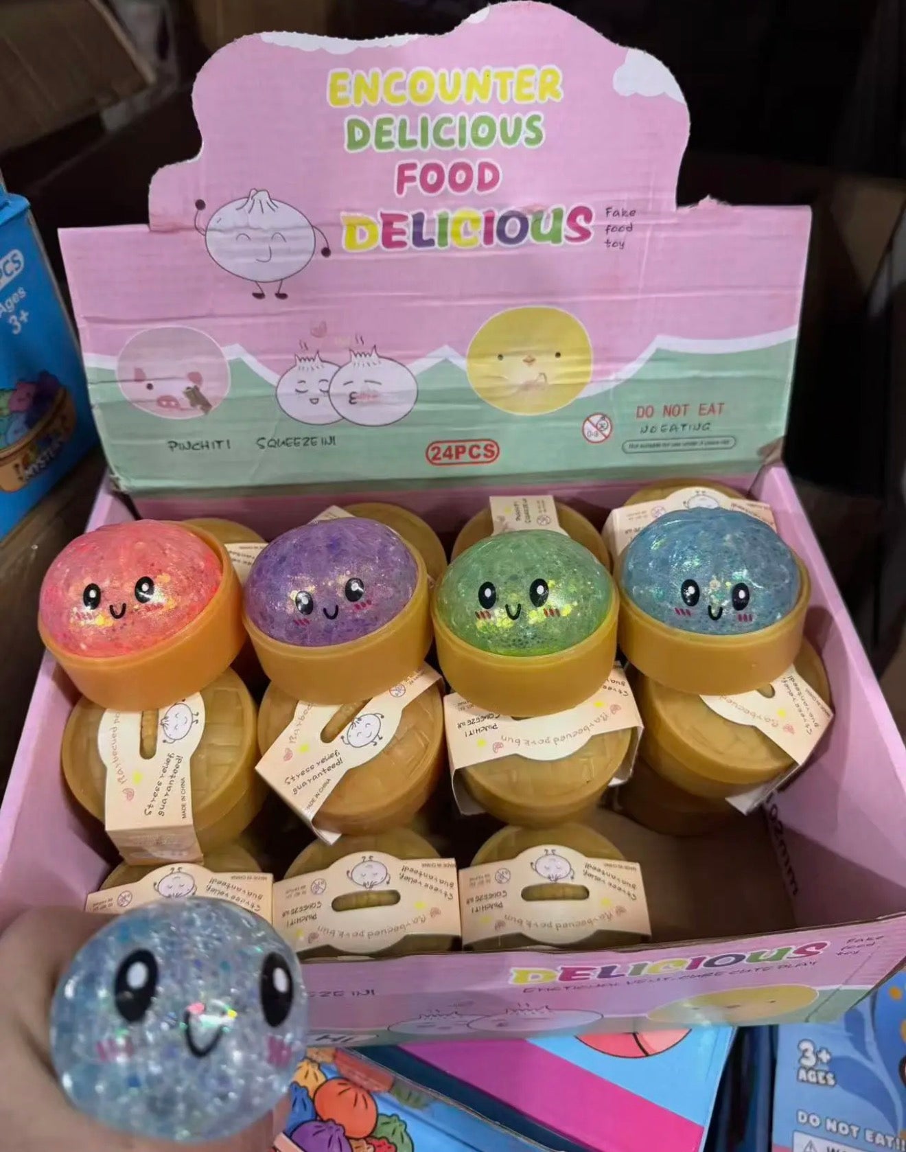 Mini Glitter ORBYS Squishy
Trending Dumpling