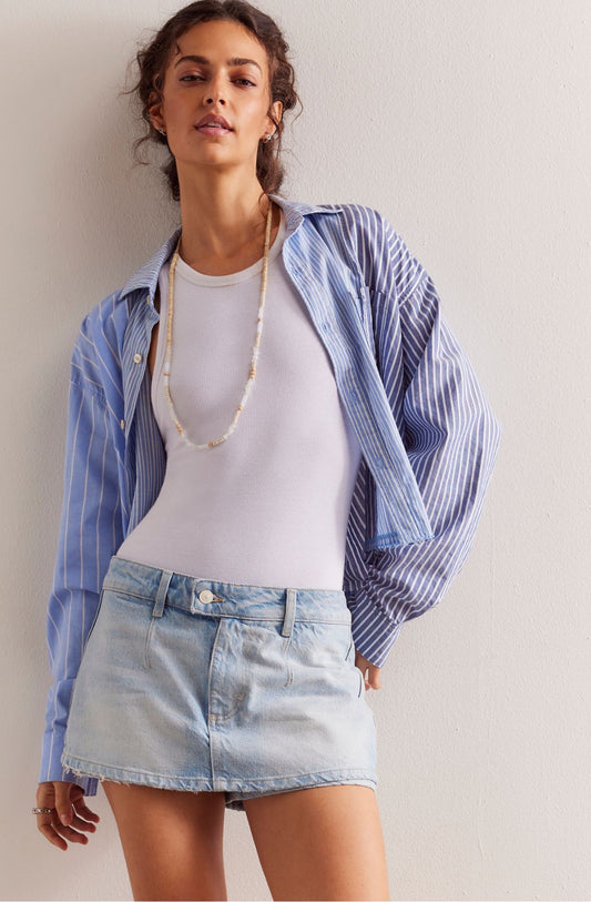 Free People GALIVANTING SKORT / AEGEAN