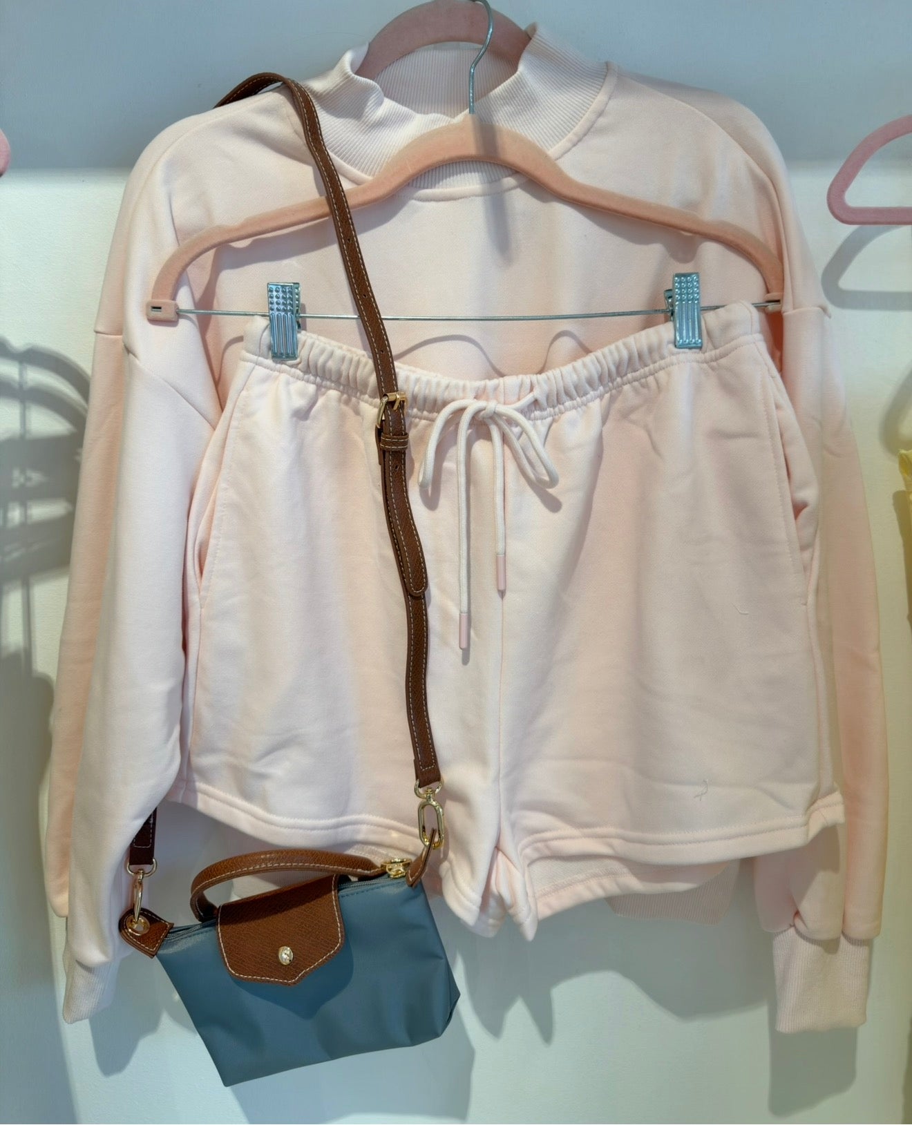 The Maura mock net shorts Set