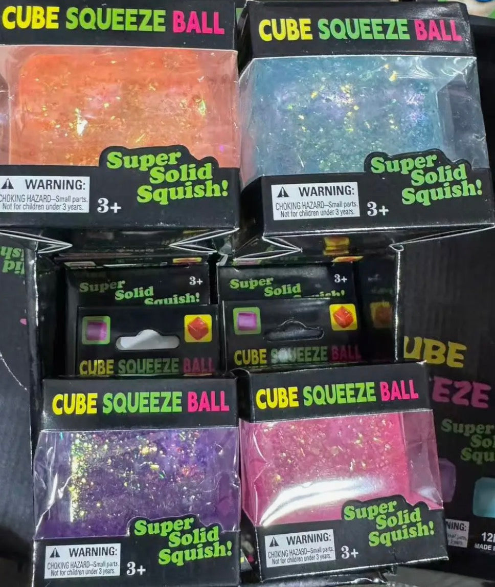 Squishy Cubes - Glitter