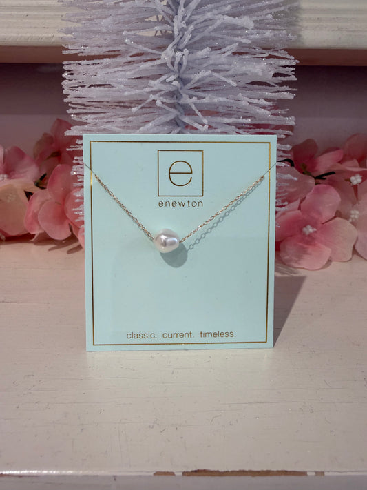 Enewton 16” Necklace Gold Admire Pearl