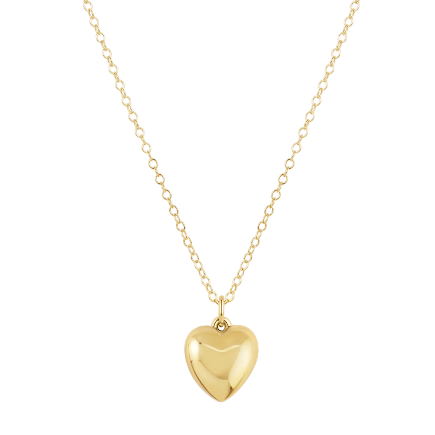 Enewton 16” Necklace Gold - Love Plush Gold Charm