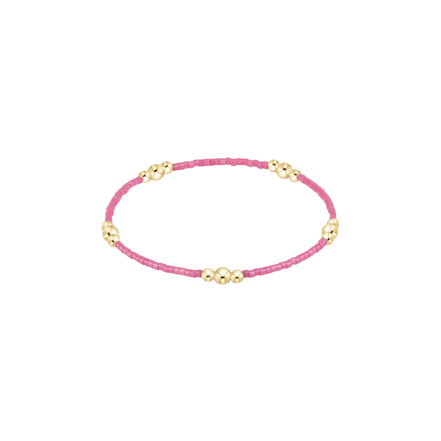 Enewton Hope Purpose Gold Bracelet - Bubblegum