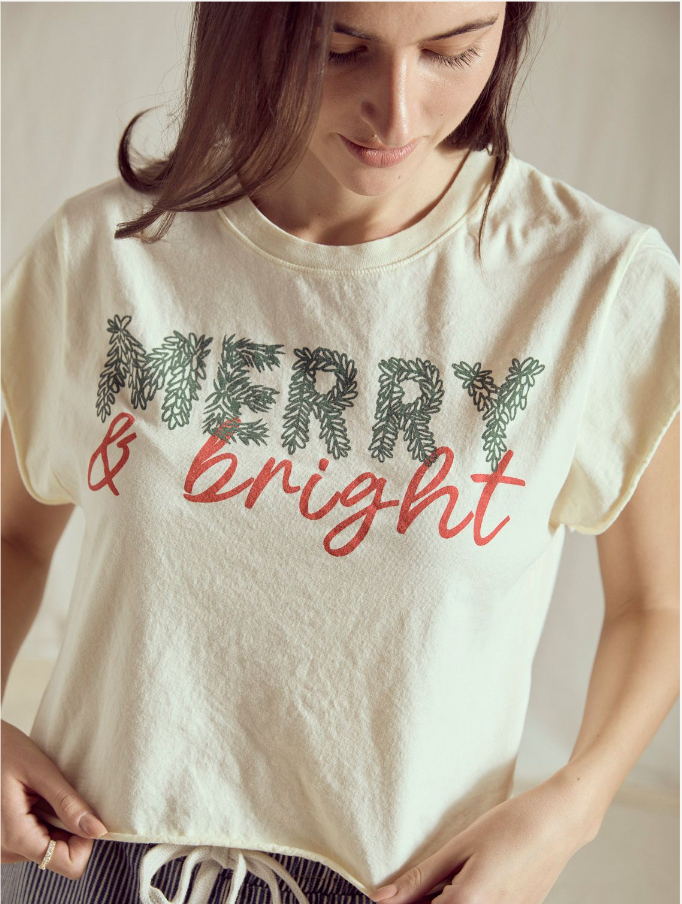 People Of Leisure Merry & Bright Tshirt