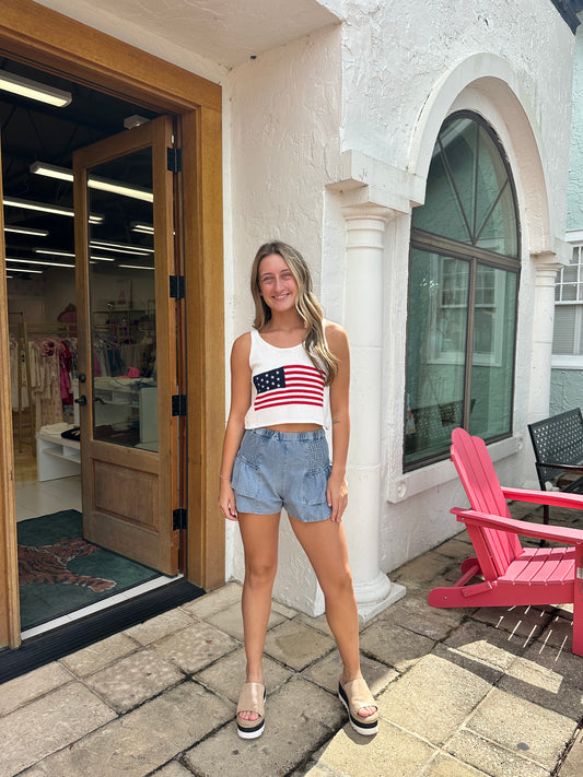 The Maeve Denim Shorts