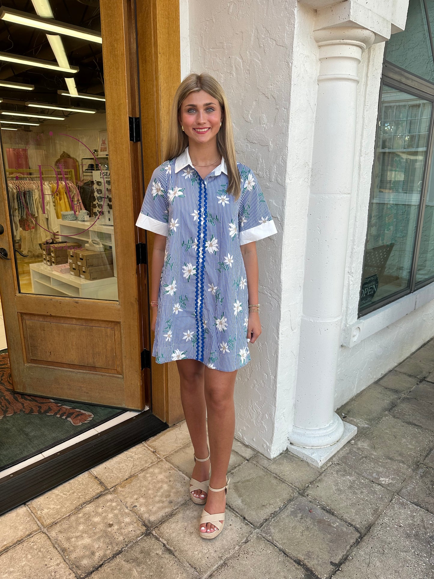 The sally blue dress