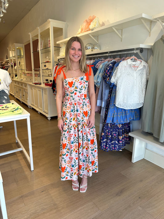 The Alexa Dress in romantic flower