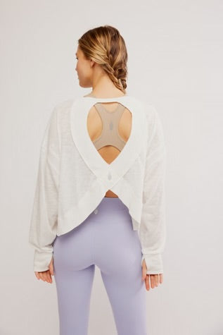 Free People MY  TIME LAYER / WHITE