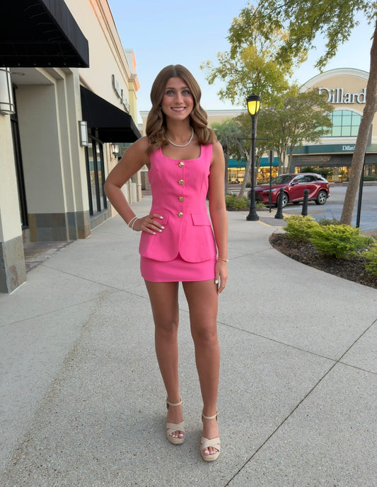 The Amanda dress in Pink