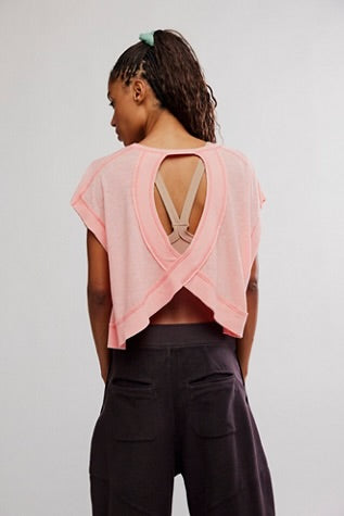 Free People My  TIME TEE / FRUIT PUNCH