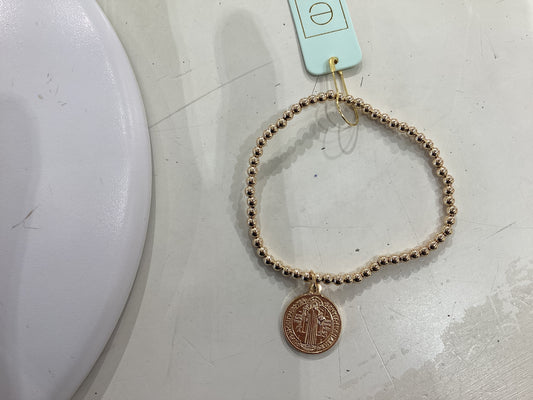 E-newton Classic gold 3mm blessing disc