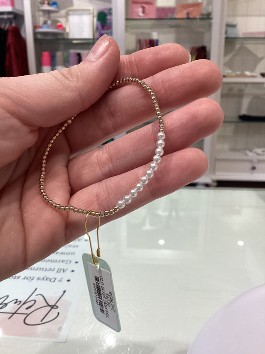 Enewton Gold Bliss 2mm Bead Bracelet - Pearl