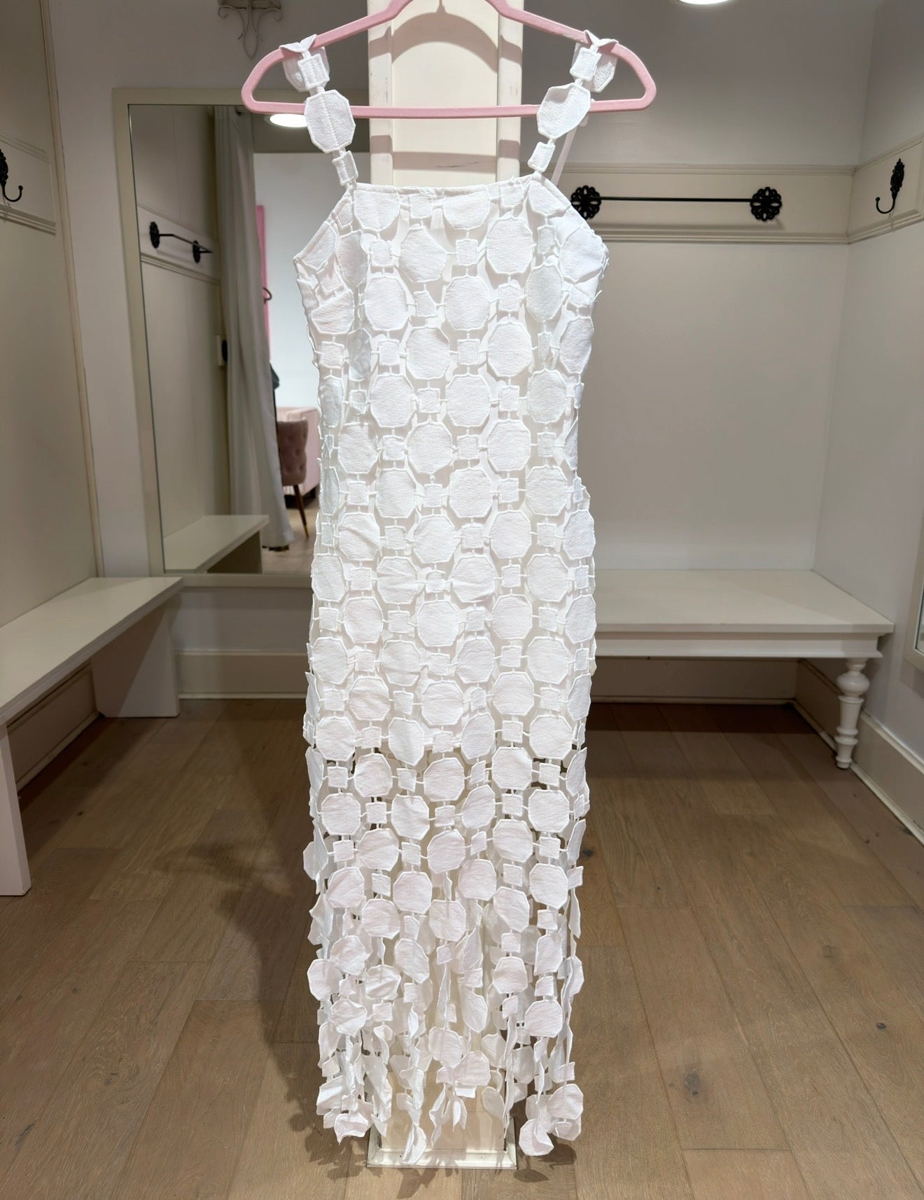 The Morgan Dress in white