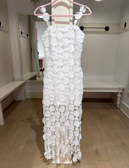 The Morgan Dress in white