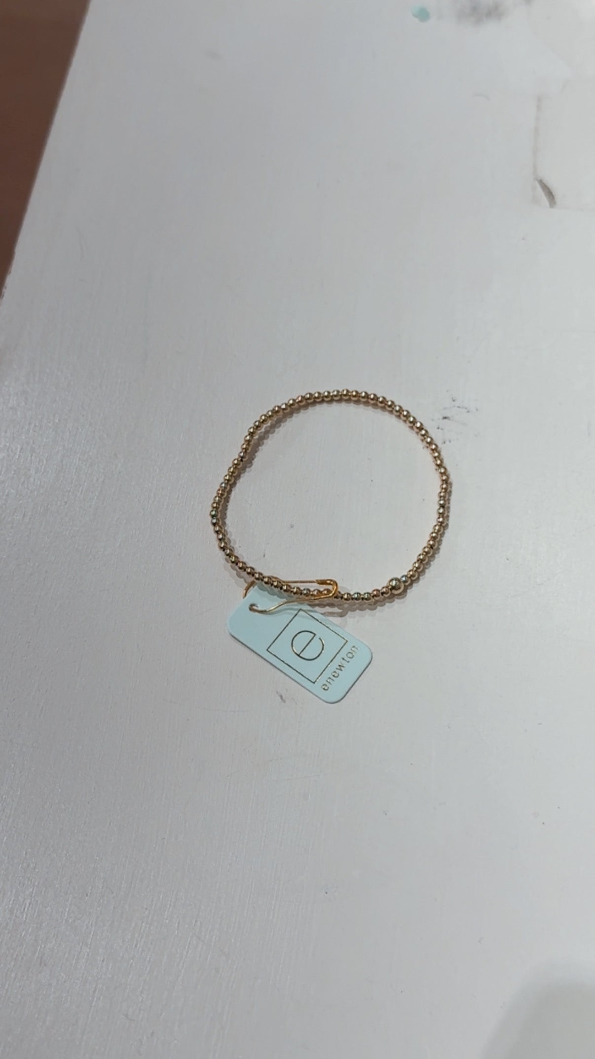 Classic gold 2.5mm bead bracelet