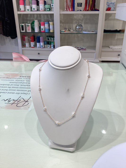 Enewton 15” Choker Simplicity Chain Gold - 4MM Pearl