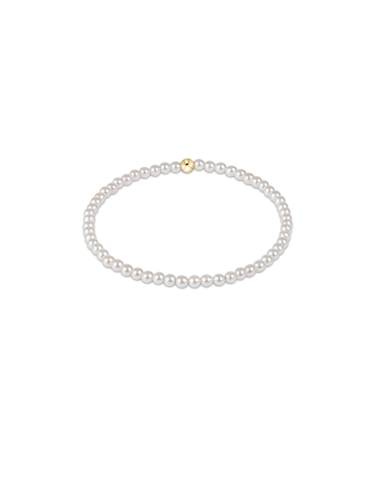 Classic Pearl 3mm Bead Bracelet
