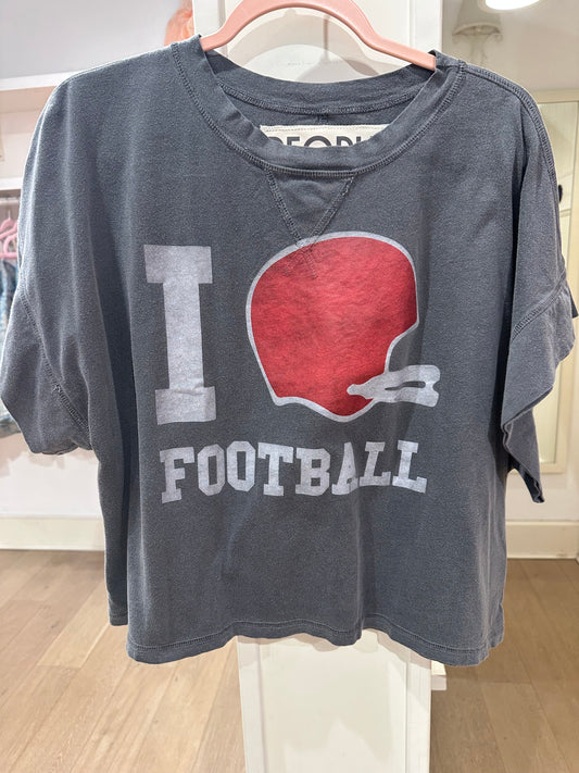 I love football tee -