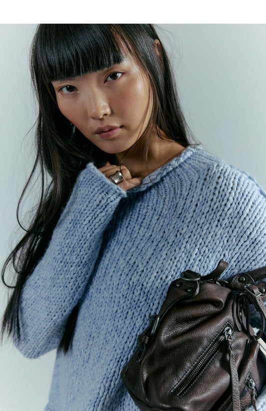 Free People Opal  SWEATER / CASHMERE BLUE