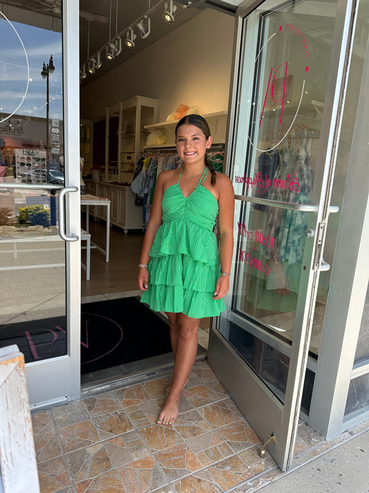 The KB Dress in Green