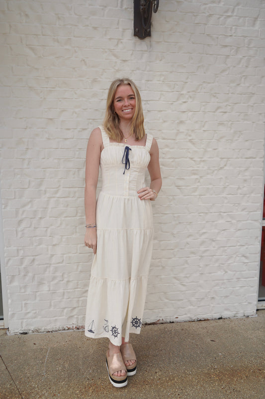 The Sail Away Maxi Dress