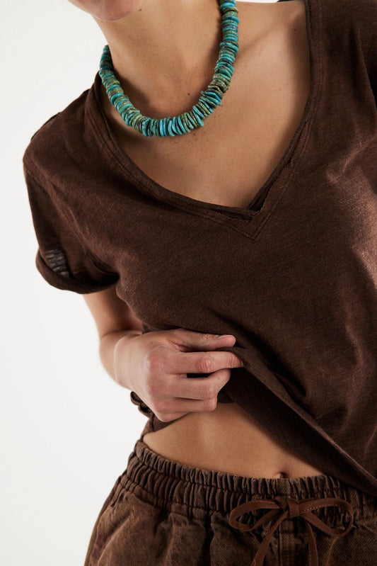 Free People Take 2 TEE / DOUBLE ESPRESSO