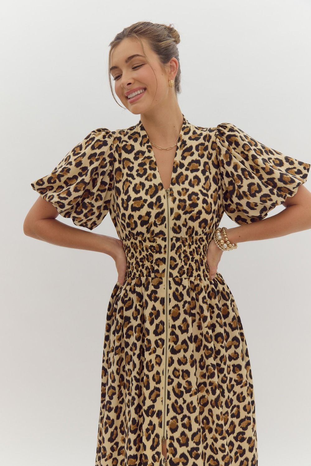 The Sasha Dress Dress leopard