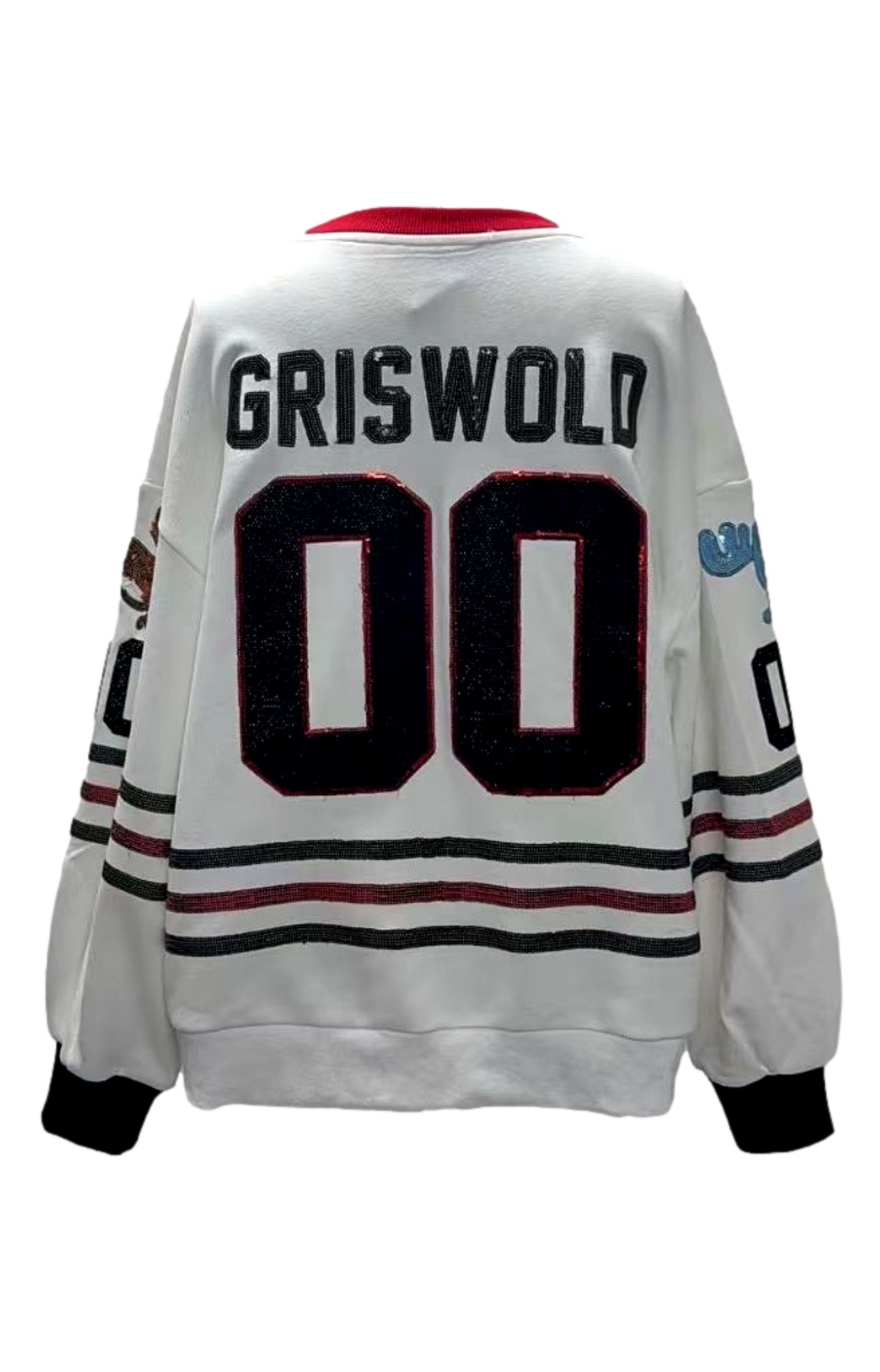 Queen Of Sparkles White Clark
Griswold Jersey Sweatshirt