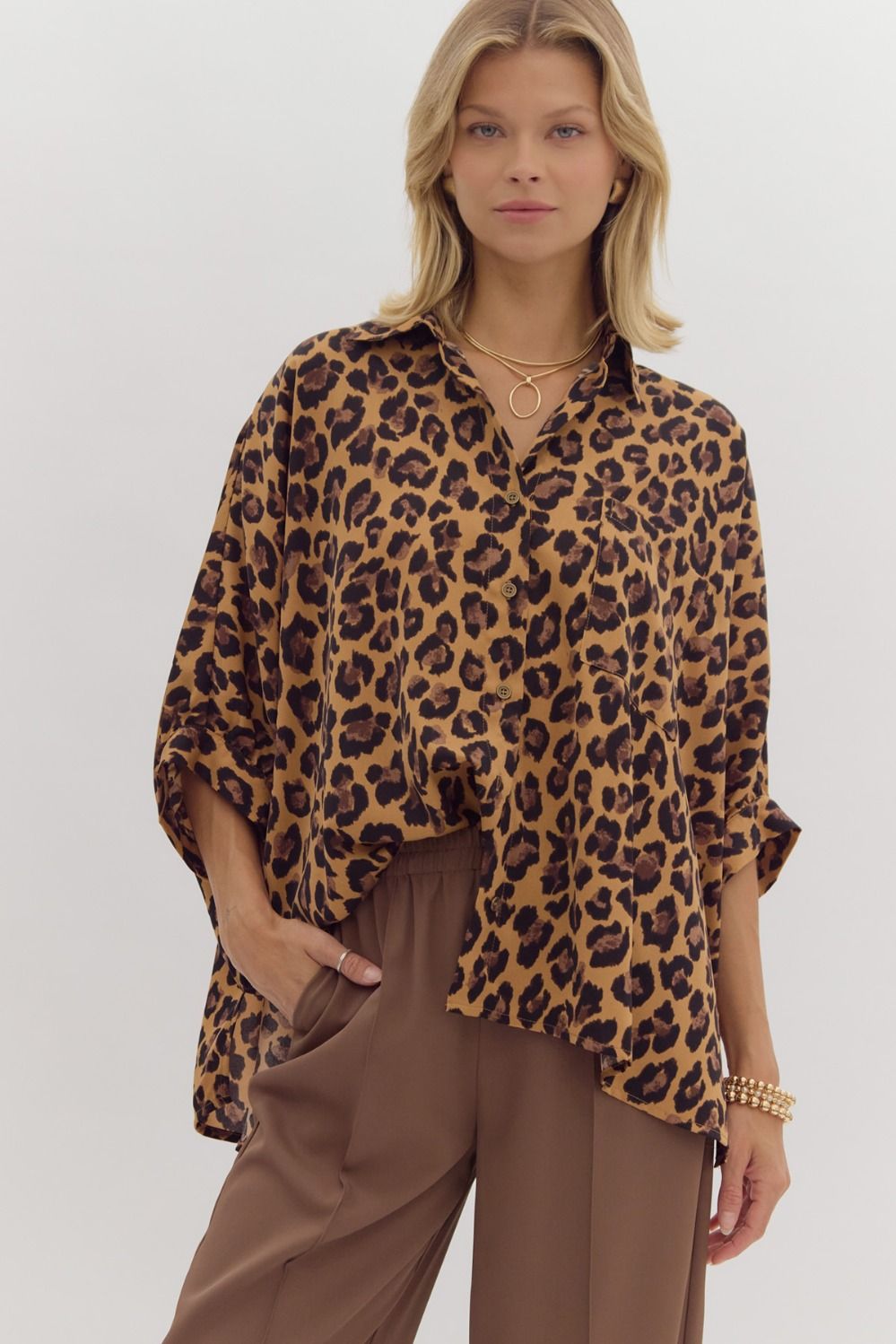 The Jessica Leopard Top