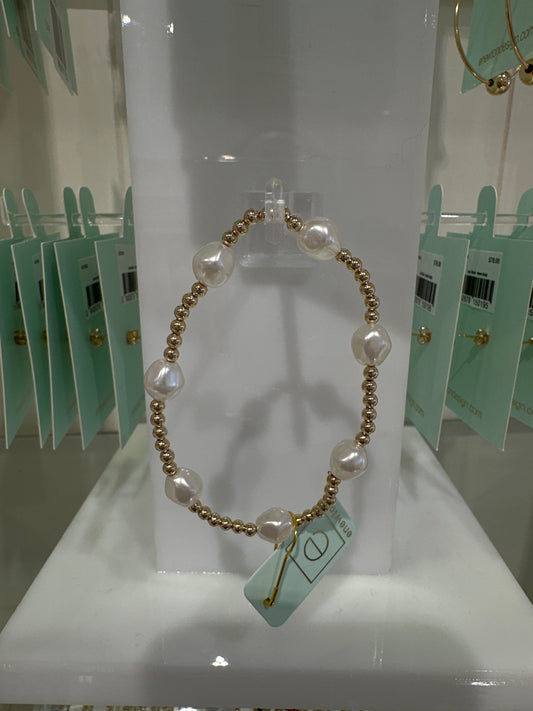 Enewton Admire gold 3mm pearl Bracelet