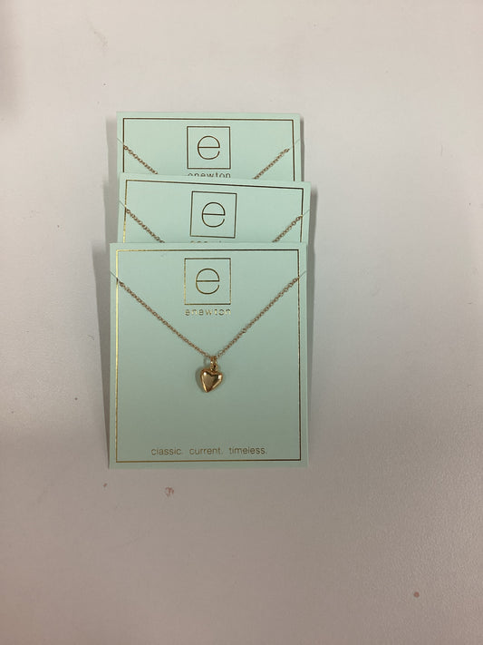 Enewton 16” Necklace Gold - Love Plush Small Gold Charm