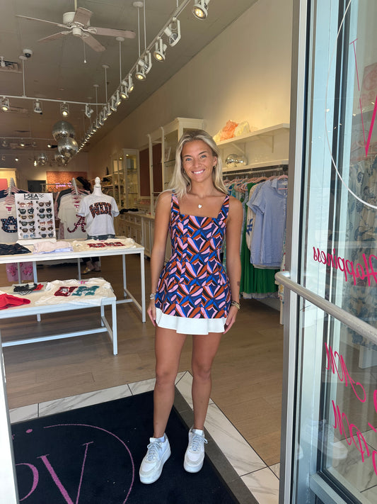 The Mirabella Tank in Abstract Tile