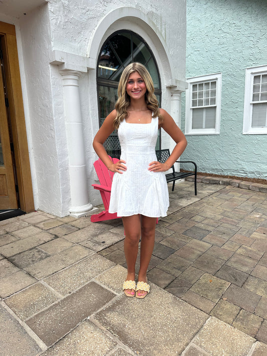 The delicate dress
