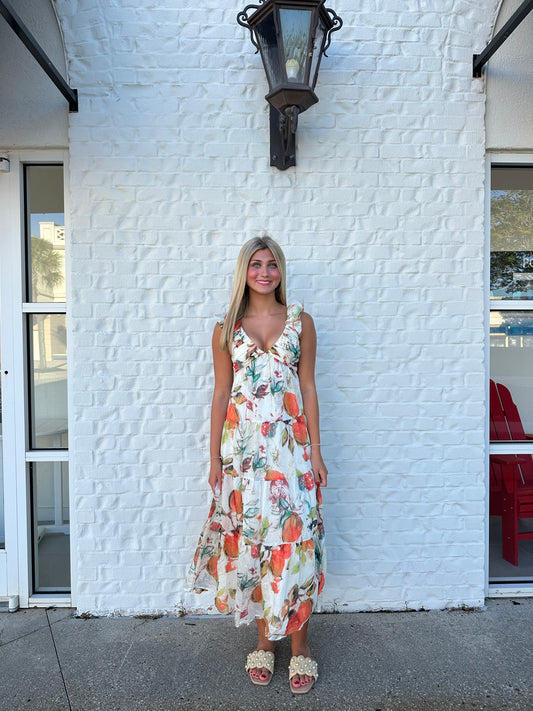 Floral Whisper Maxi Dress