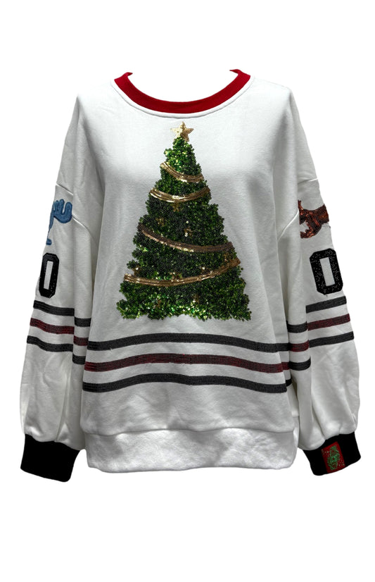 Queen Of Sparkles White Clark
Griswold Jersey Sweatshirt