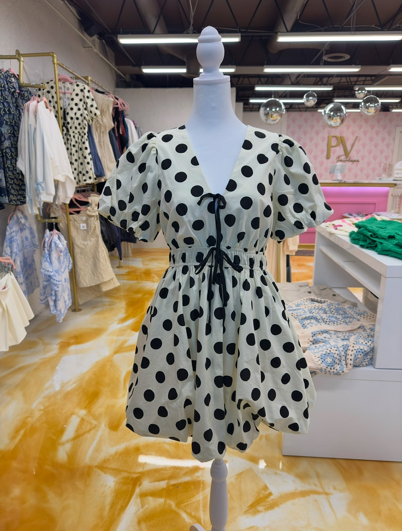 The Rivers Polka Dot Dress