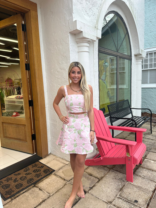 The Floral Morgan Skirt Set