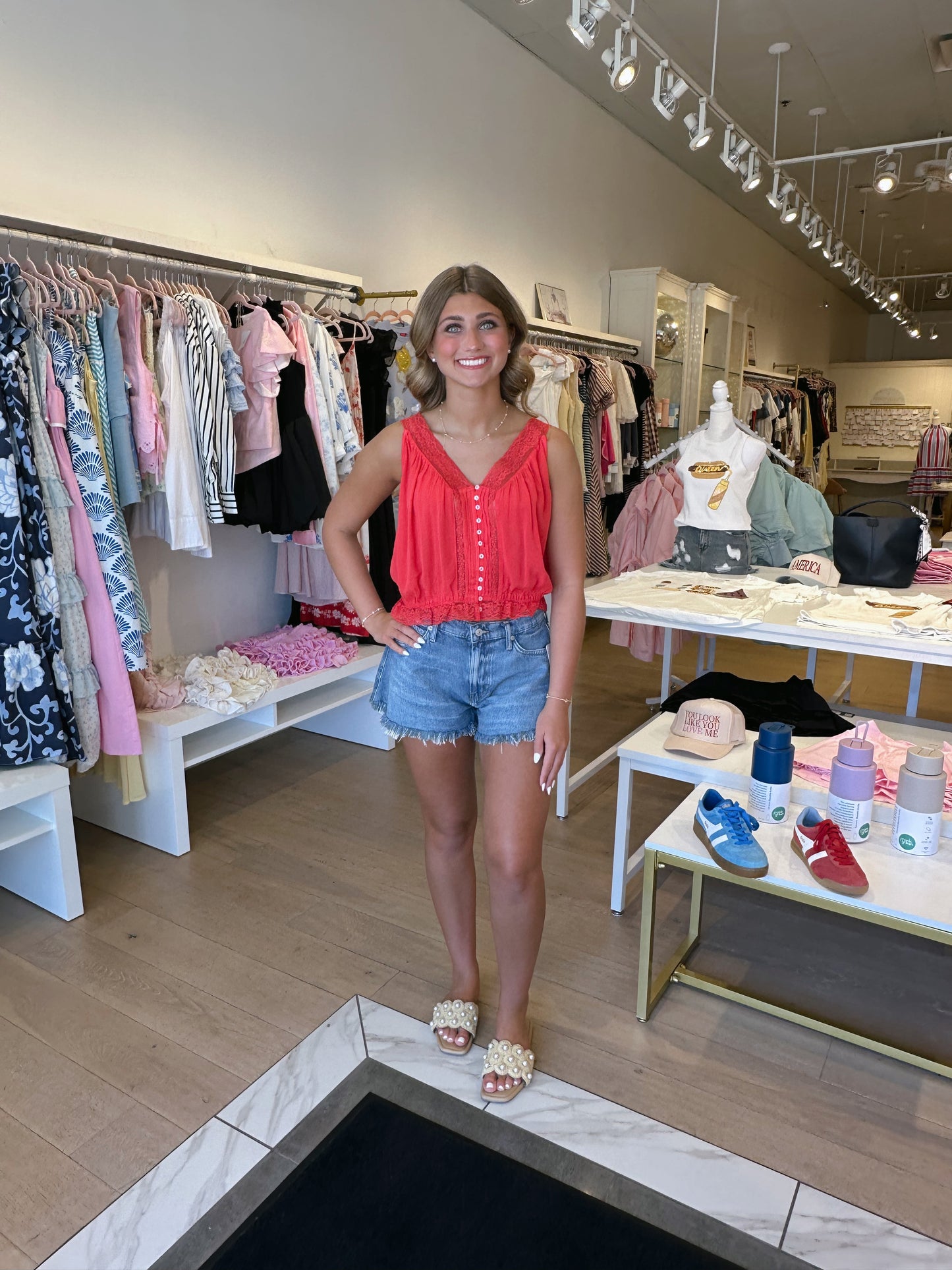 Free People Sparks Fly Denim Short in Meadowbrooke