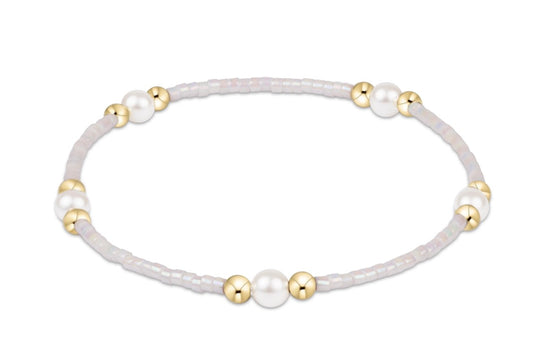 Enewton Hope Purpose Pearl Bracelet - Silky White