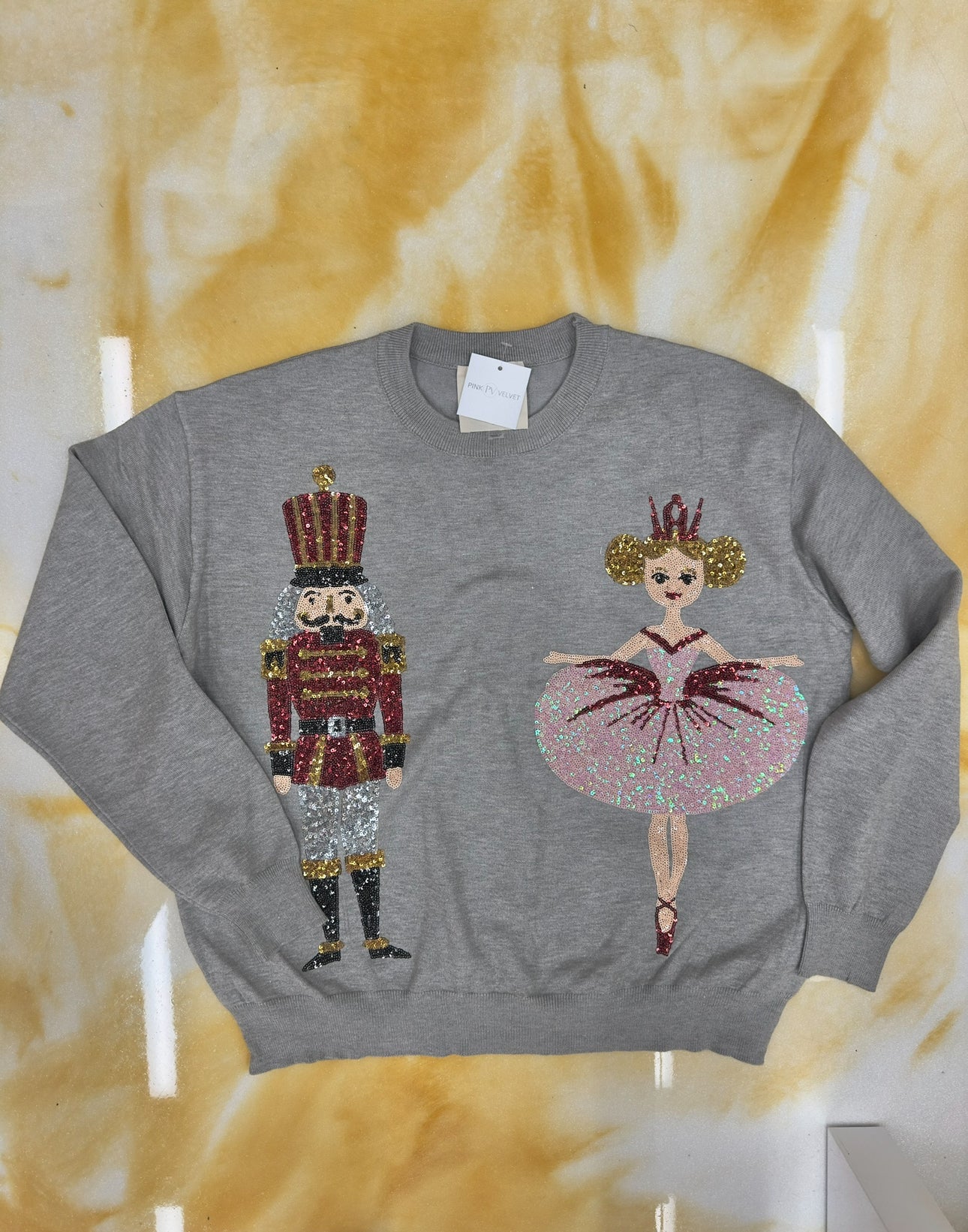 Nutcracker and Ballerina sweater