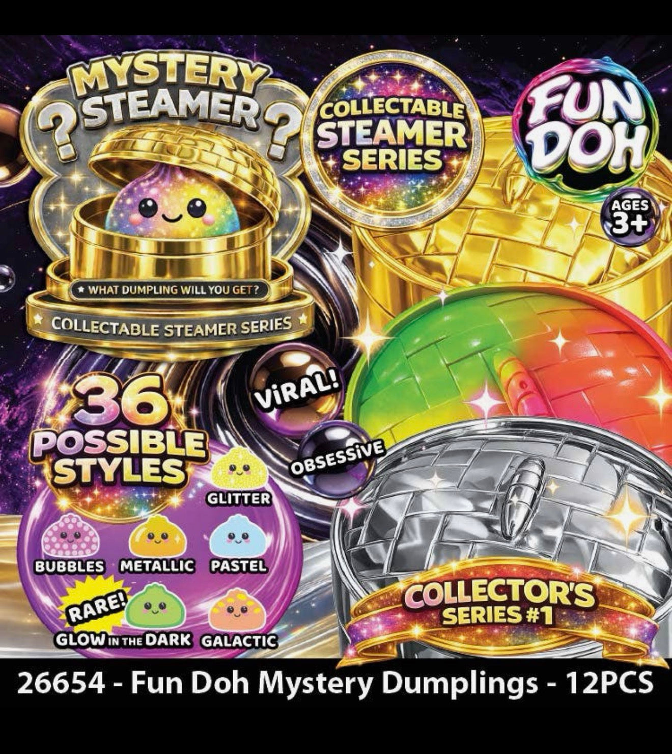 Mystery steamer dumpling