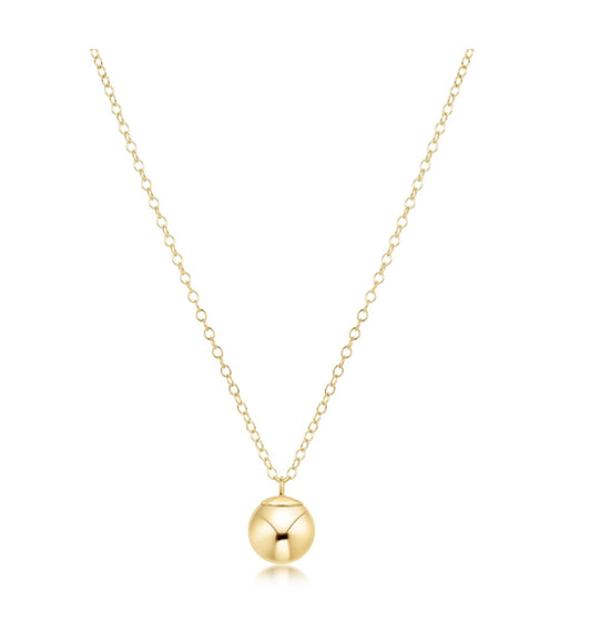 Enewton 16” Necklace Gold - Classic Gold 6mm Charm