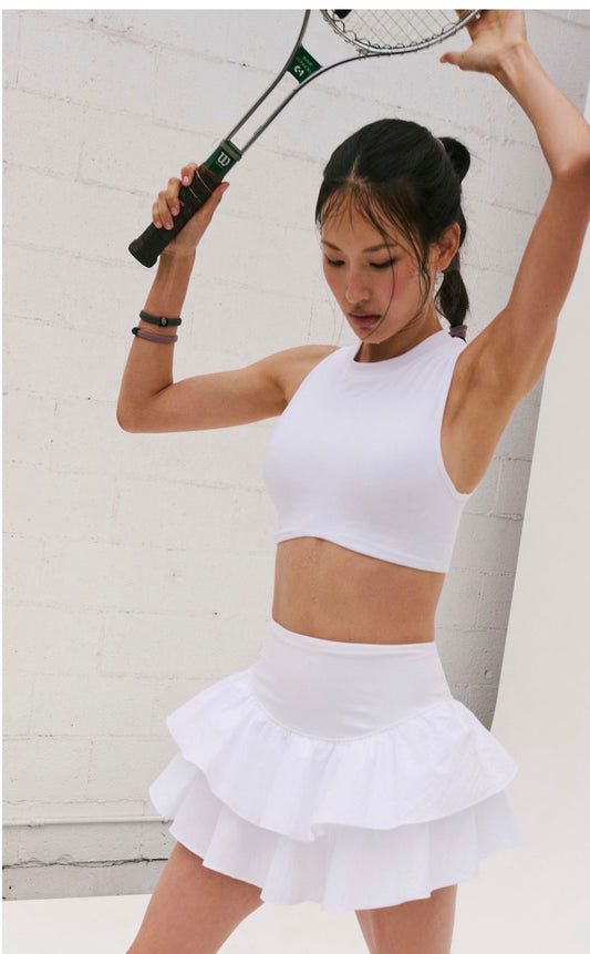 Free People Field Day Skort / white